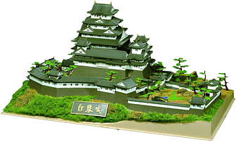 童友社 1/380 日本の名城 DXシリーズ 世界文化遺産 国宝 姫路城 プラモデル
